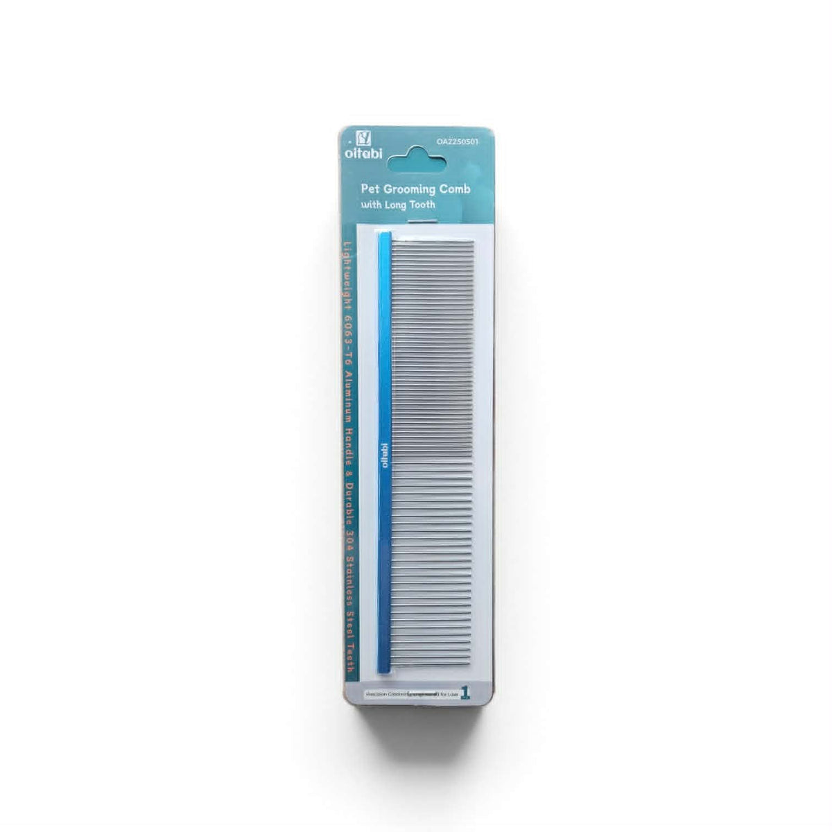 Fine/Course Comb 19cm Blue